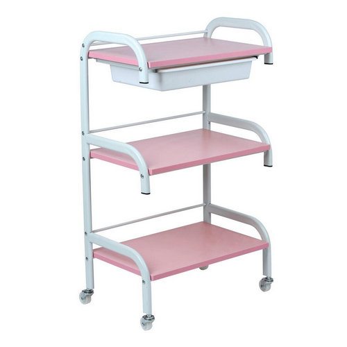 beauty salon rolling trolley cart, pedicure trolley beauty carts