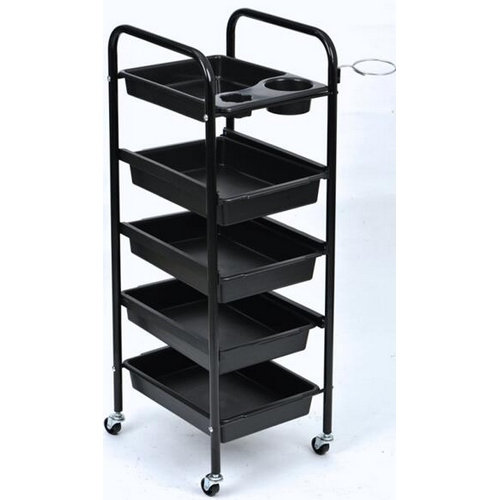 portable beauty furniture facial hair salon trolley cart for sale