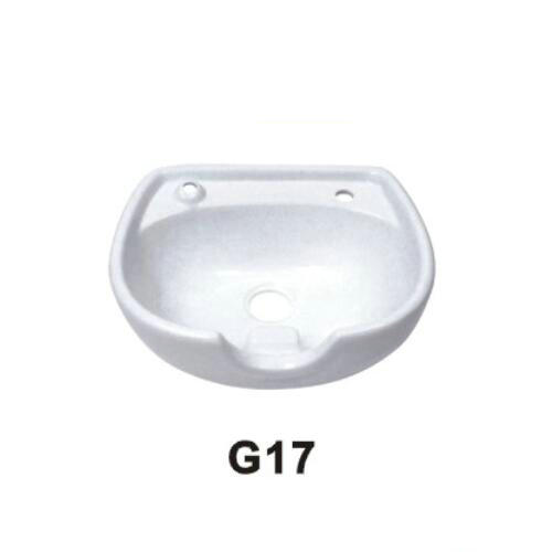 Hot sale white hair shampoo basin / hairdressing salon shampoo bowl in China