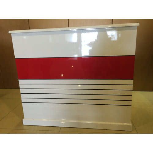 New style hair salon reception desks, white beauty reception desk china, reception counter table