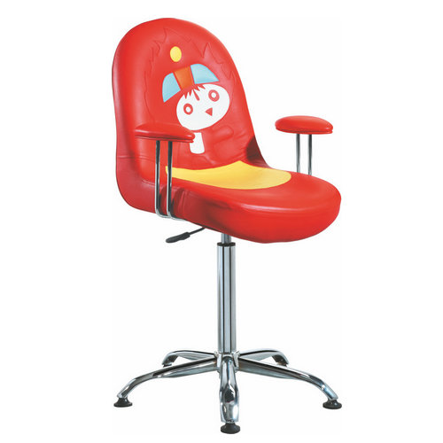 Low price Cartoon red children hair salon equipment kids chair children barber chairs
