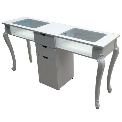 high quality nail salon furniture modern manicure table with dust collector