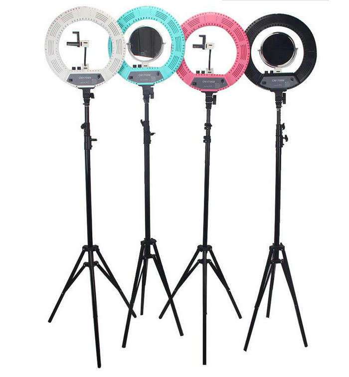 make-up artist lamp led ring light photography with dimmer beauty photography