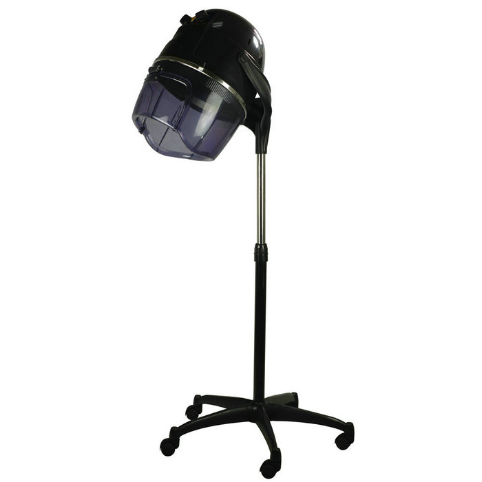 Portable salon furniture stand hooded cordless professional hair dryer