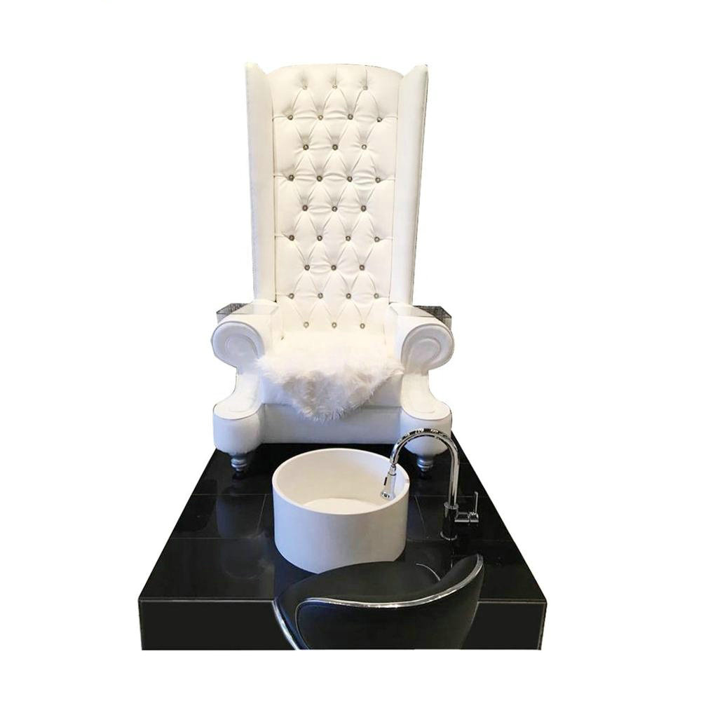 Cheap Salon Nail Spa Pedicure Bowl Station Throne Chair