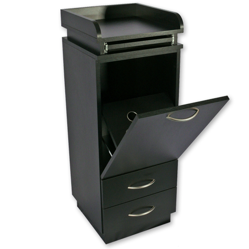 Ashburn Wood Salon Storage Cabinet Barber Station Beauty Counter