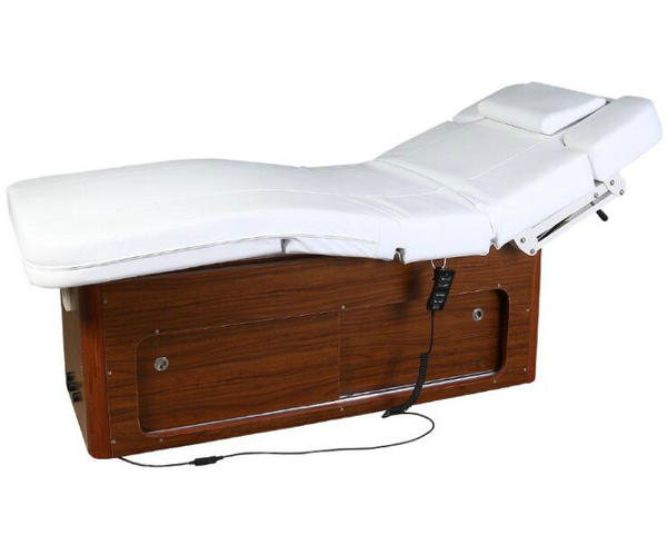 Comfortable wood electric massage table facial bed spa equipment