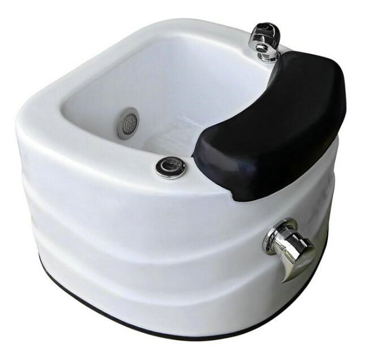 Beauty Spa Sink Tub Pedicure Bowl Foot Wash Pedicure Sink with faucet Pedicure Spa Basin Foot Basin