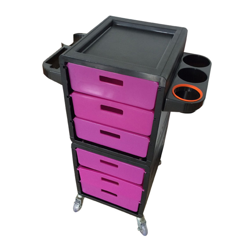 Facial Hairdressing Trolley Styling Station Beauty Salon Manicure Nail Spa Pedicure Medical Tools Storage Cart Cabinet