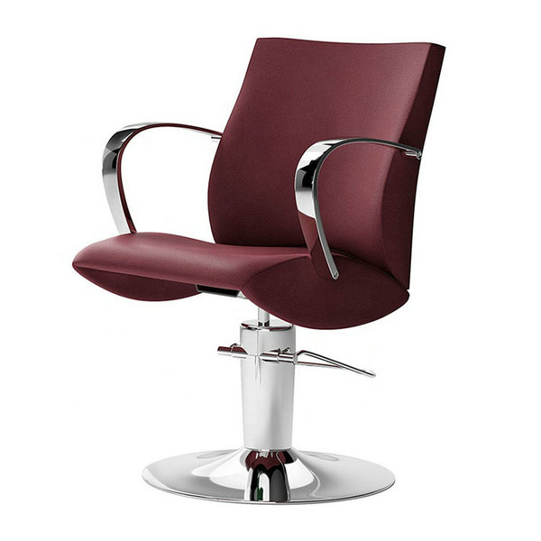 cheap salon hairdresser styling chair / modern leather barber chairs